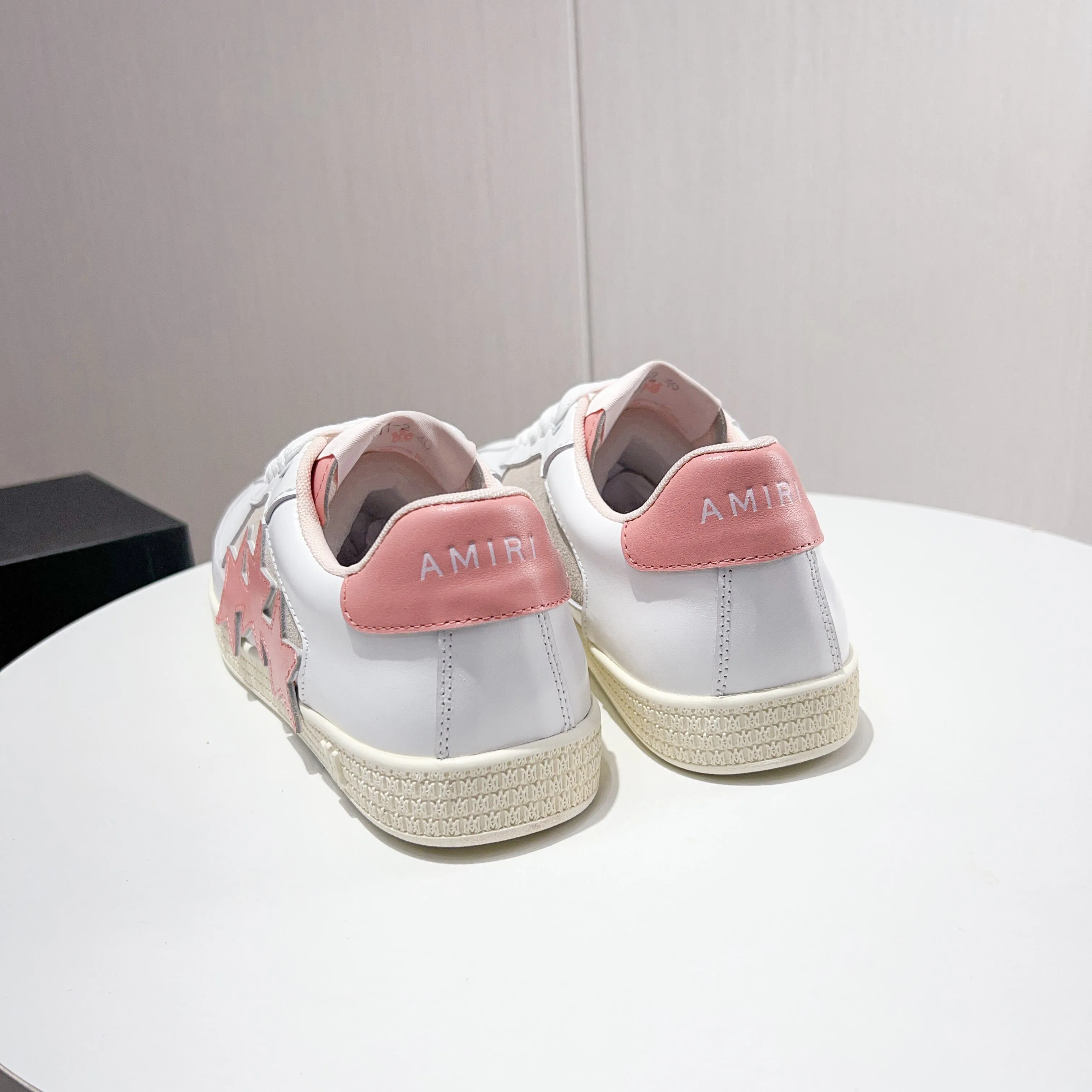 Men's shoes 💰420 [New style] 🌲🌲Balmain - New Amiri trendy shoes, low-top casual sports shoes, the same style as celebrities, made of selected pebbled cowhide and frosted cowhide, original outsole, comfortable on the feet, high-end workmanship, welcome to buy. Size: 39-45 (46 customized)